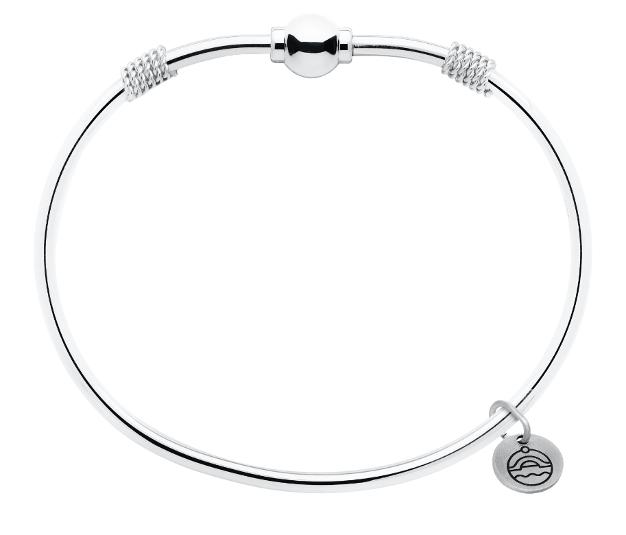 Sterling Silver Double Wrap Cape Cod Bracelet